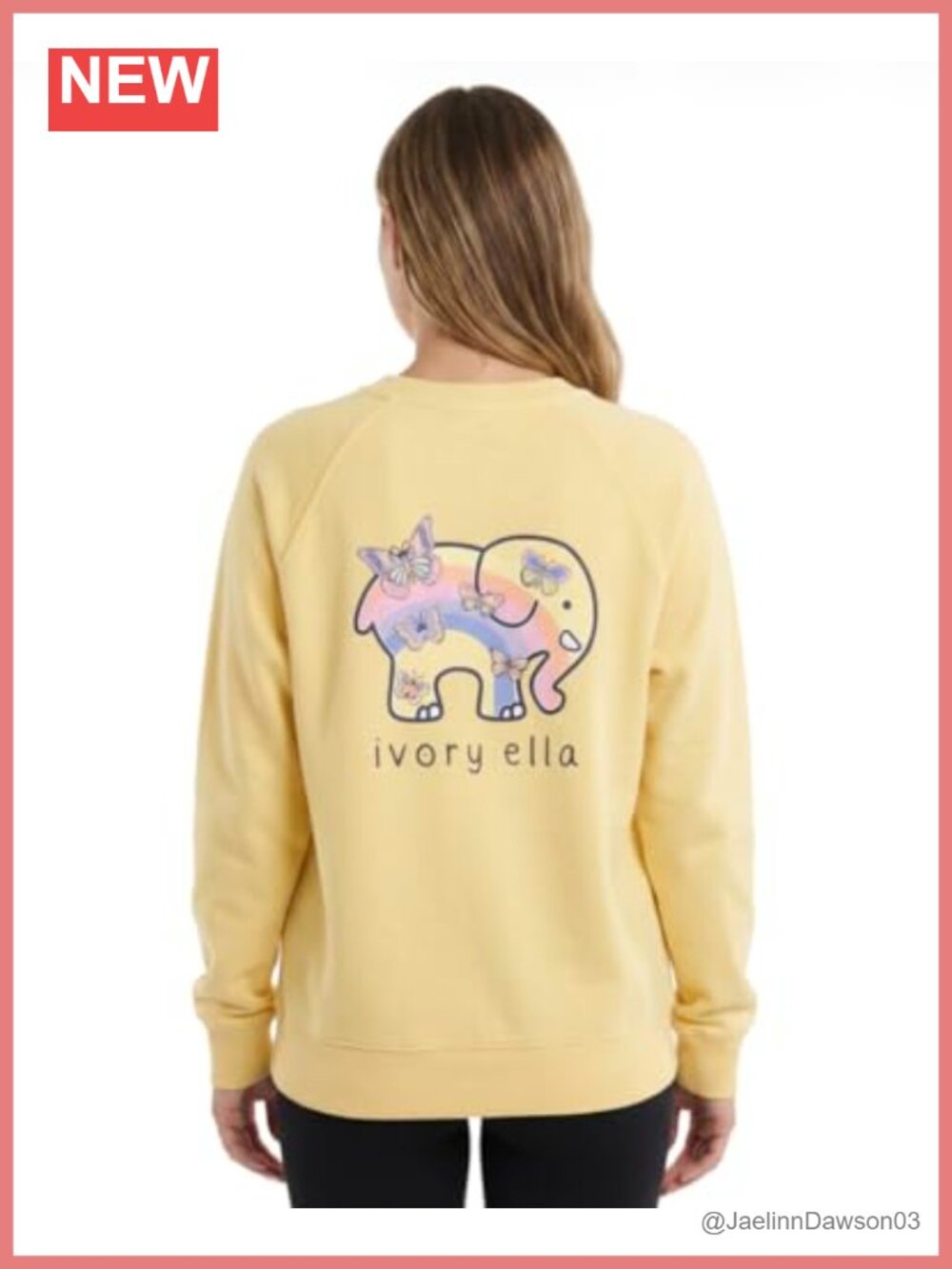 Oversized 100% Cotton Crewneck Pullover Sweatshirt